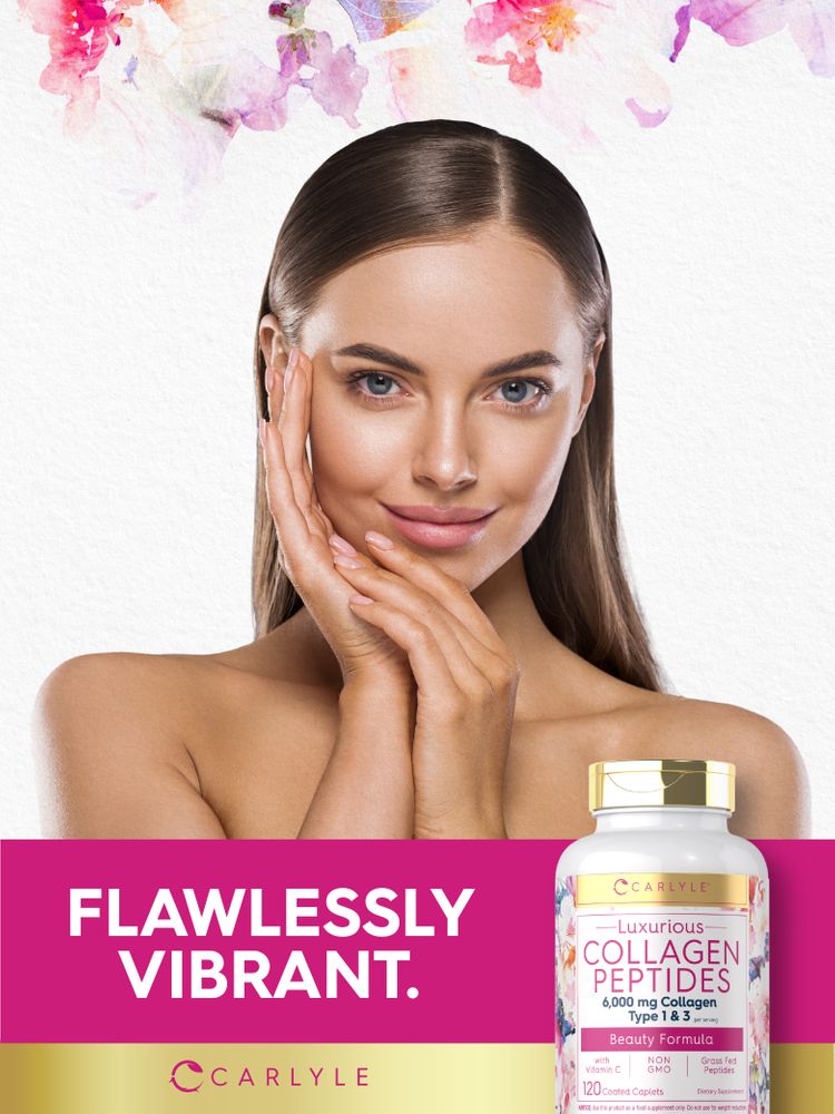 Péptidos de colágeno con vitamina C | 120 comprimidos