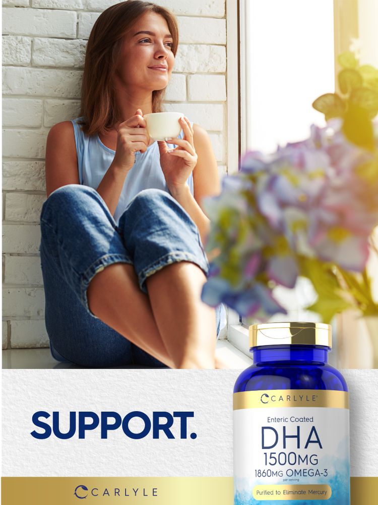 DHA 1500mg per serving | 180 Softgels