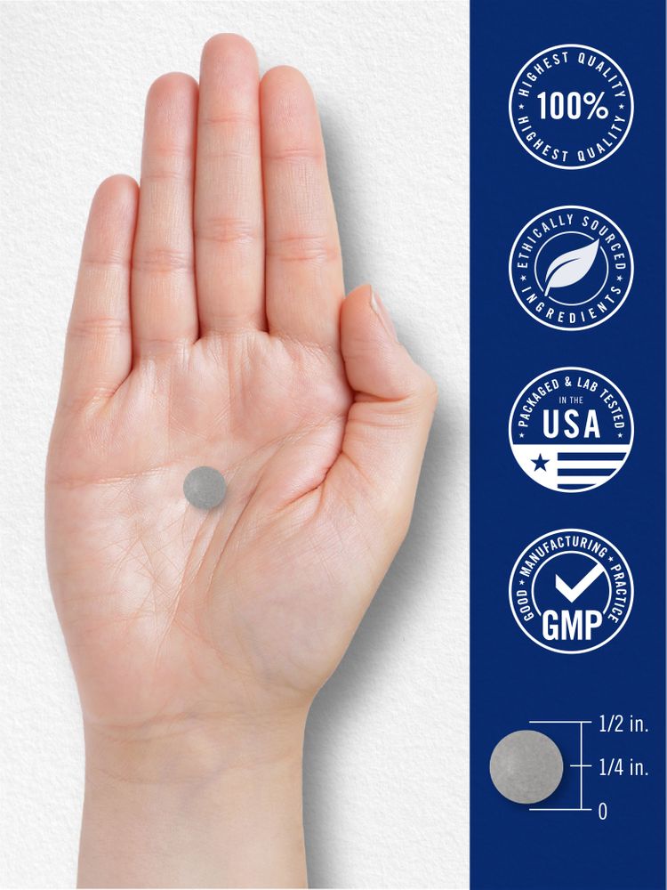 Fer 65mg avec Vitamine C | 180 Comprimés