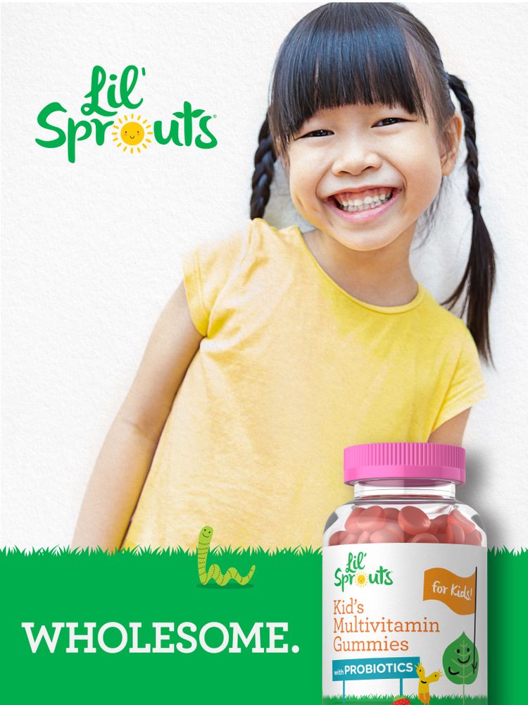 Multivitaminico con Probiotici per Bambini | 60 Gummies