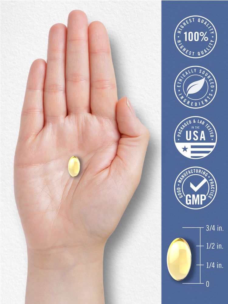 Mini Capsule di Olio di Pesce 2010 mg | 150 Pillole di Omega-3