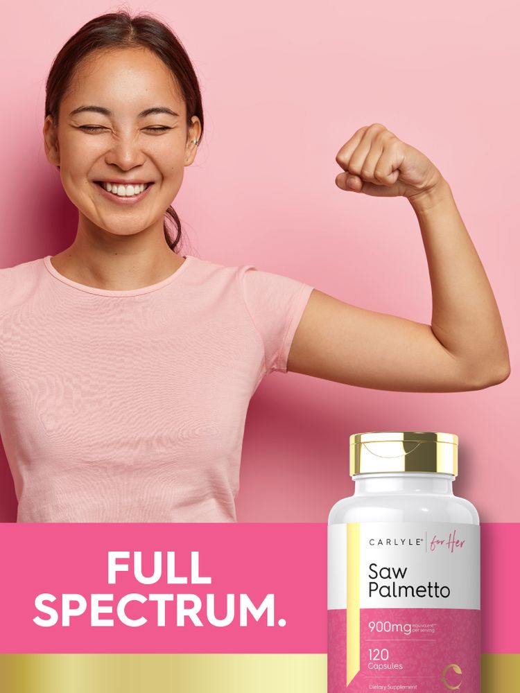 Saw Palmetto 900mg por porção | 120 Cápsulas