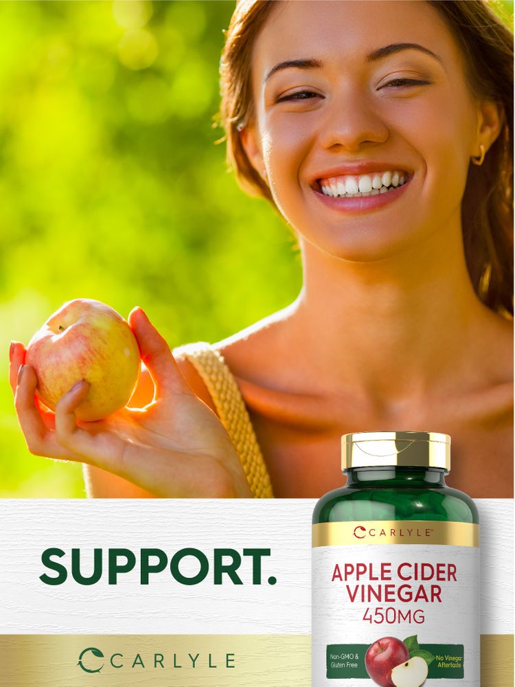 Vinaigre de Cidre de Pomme 450 mg | 200 Capsules