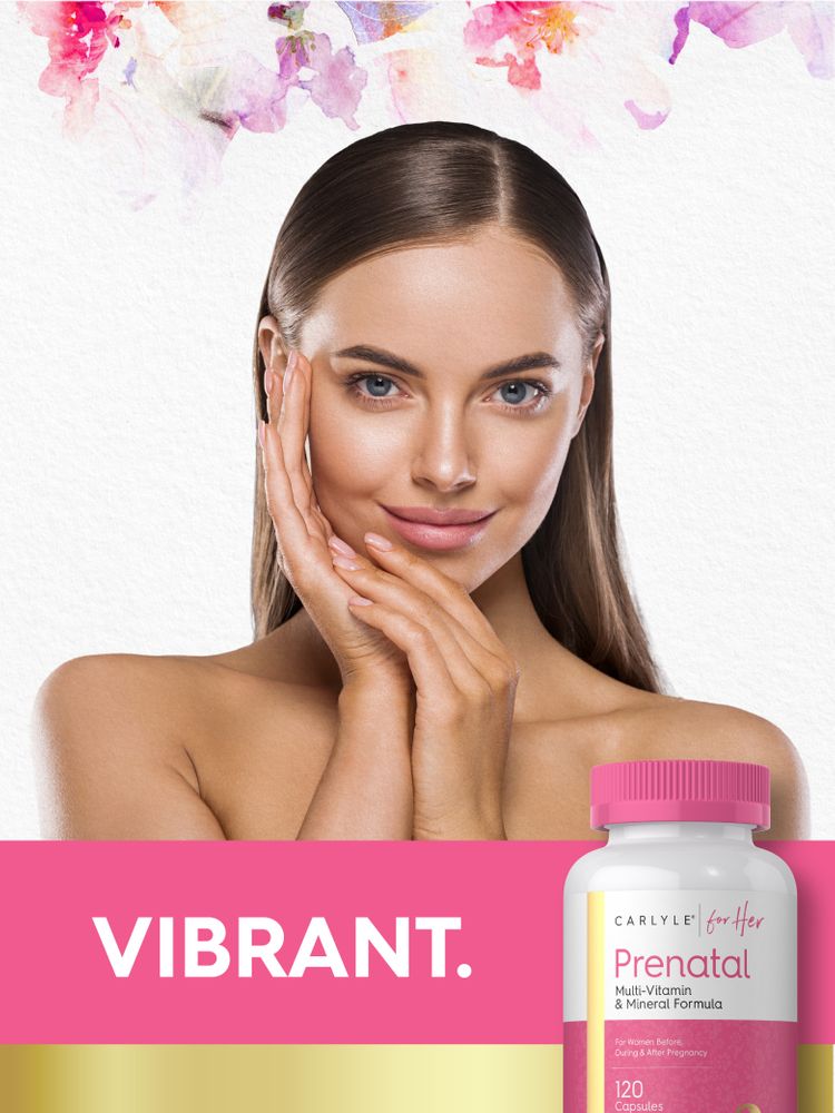 Vitamine e Minerali Prenatali | 120 Capsule