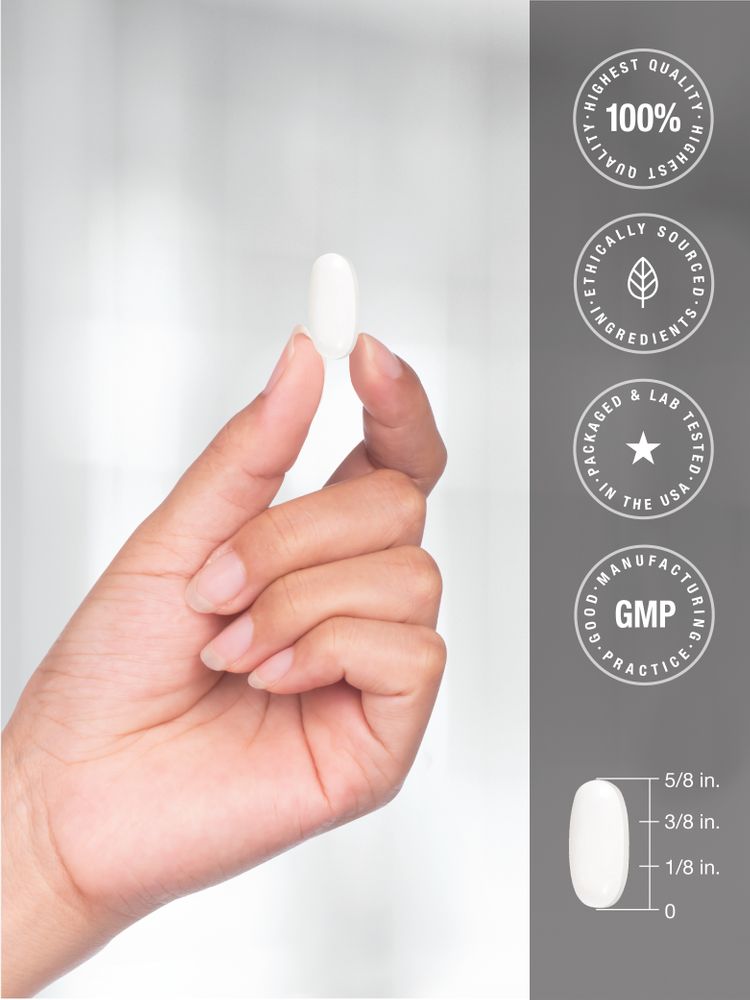 Magnesium Supplement 500mg | 100 Coated Caplets