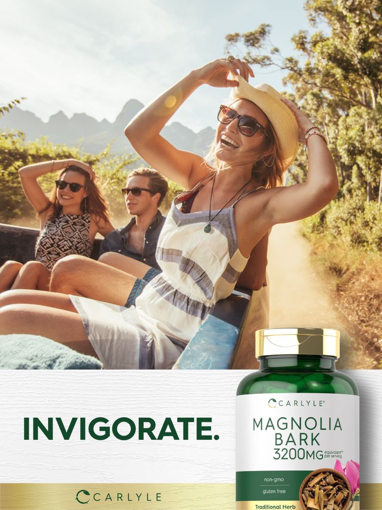 Corteza de Magnolia | 180 Cápsulas