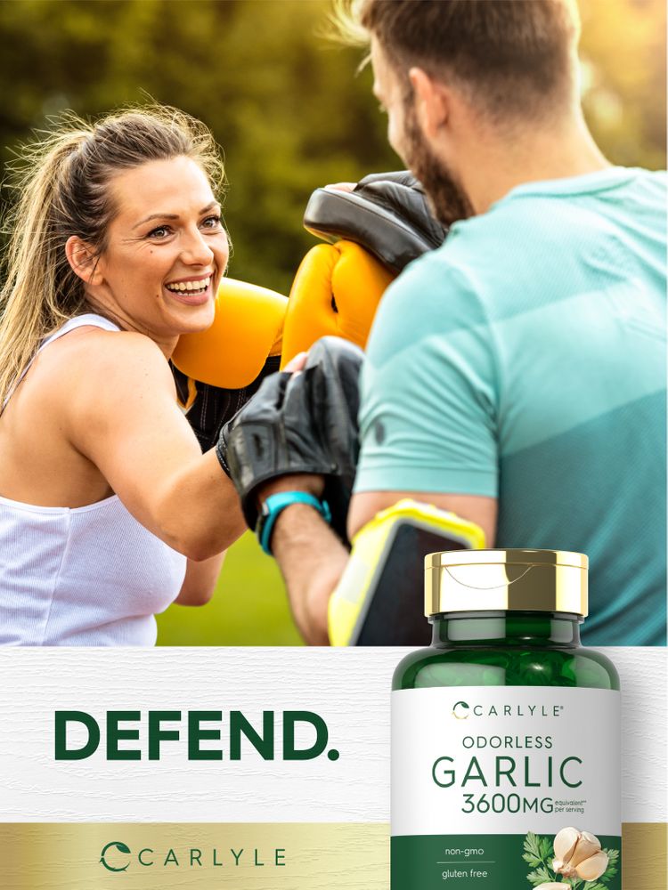 Odorless Garlic Extract | 400 Softgels