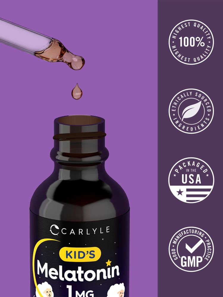 Melatonin for Kids 1mg | 2oz Liquid