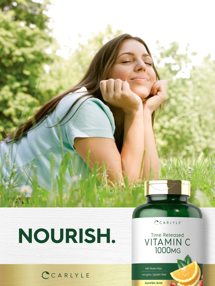 Vitamin C 1000mg with Rose Hips | 120 Caplets