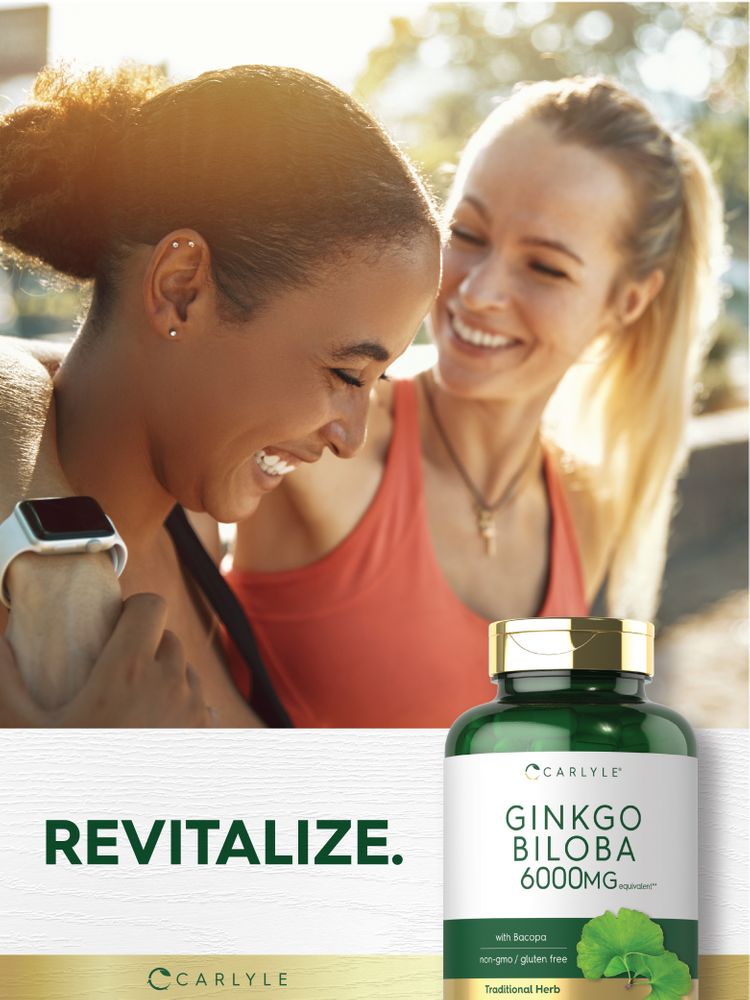 Ginkgo Biloba 6000mg | 200 Cápsulas