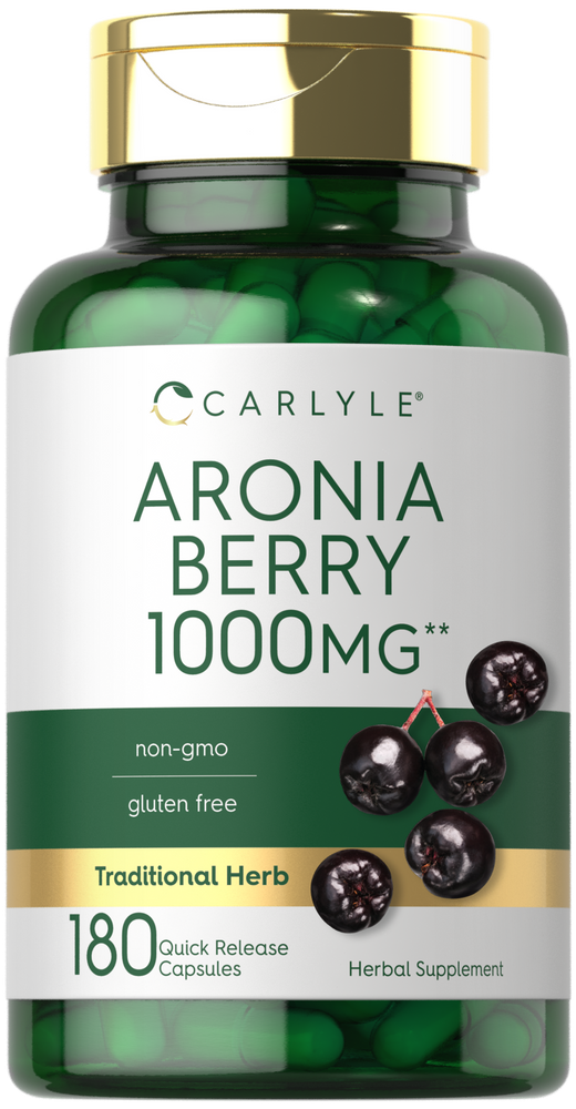 Baya de Aronia | 180 Cápsulas