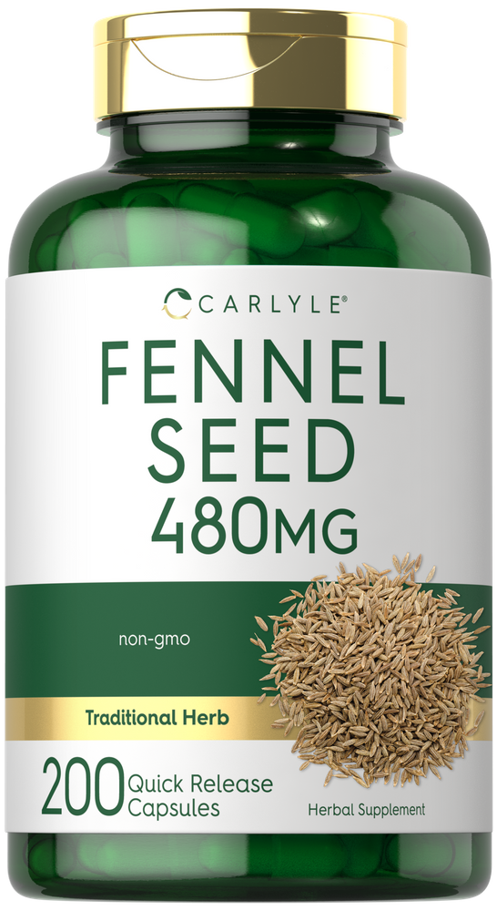 Fennel Seed 480mg | 200 Capsules