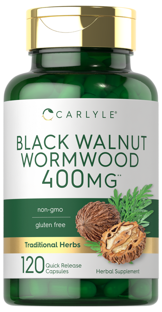 Black Walnut Wormwood | 120 Capsules