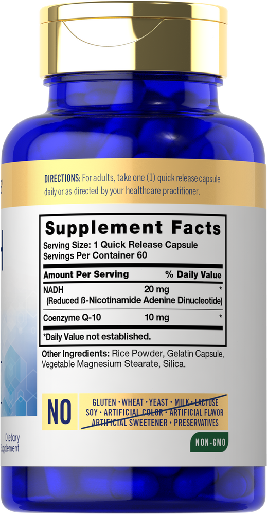 NADH CoQ10 20mg | 60 Kapseln