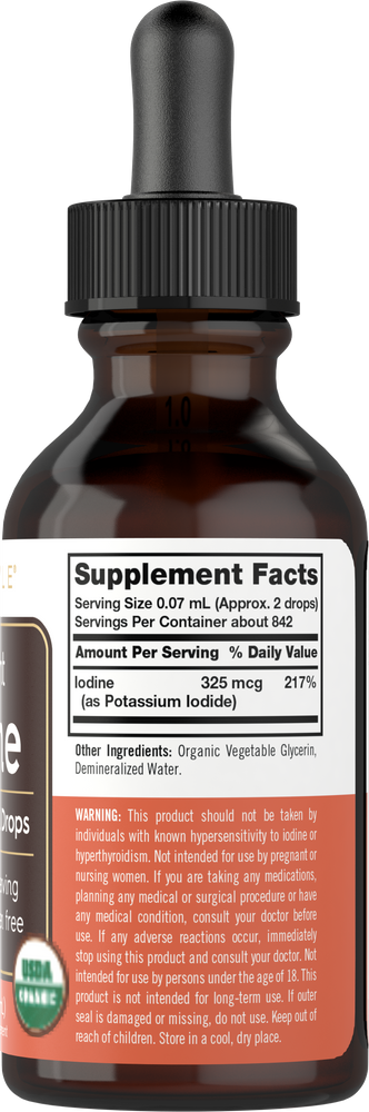 Organic Nascent Iodine | 2oz Liquid