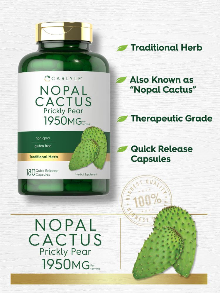Prickly Pear 1950mg per serving | 180 Capsules
