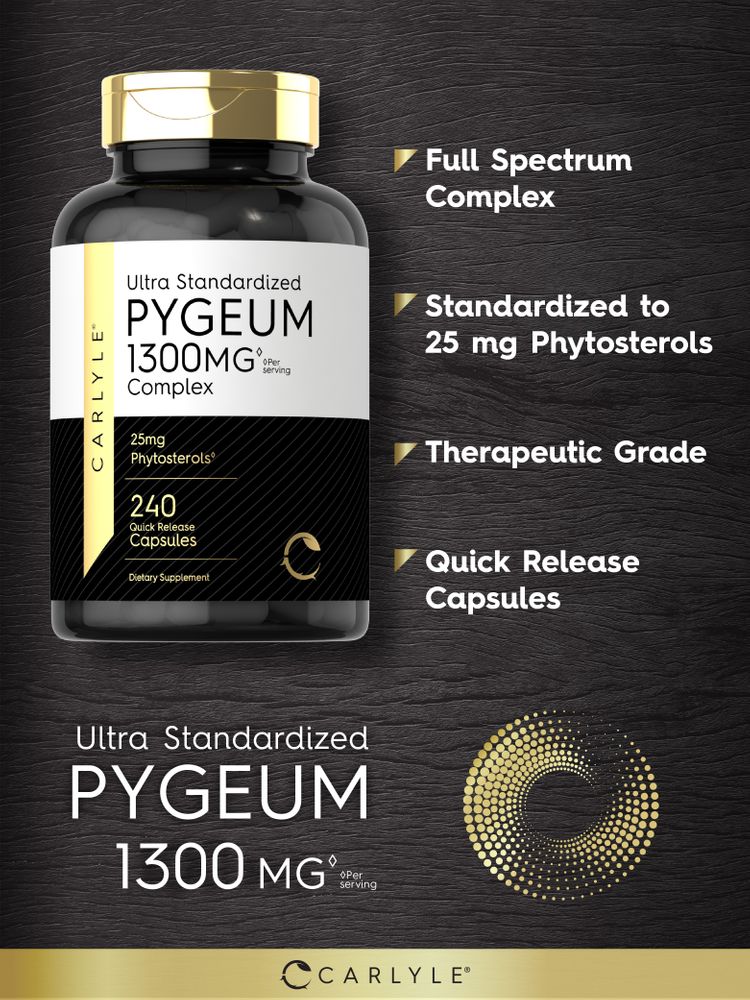 Pygeum Supplement | 240 Capsules