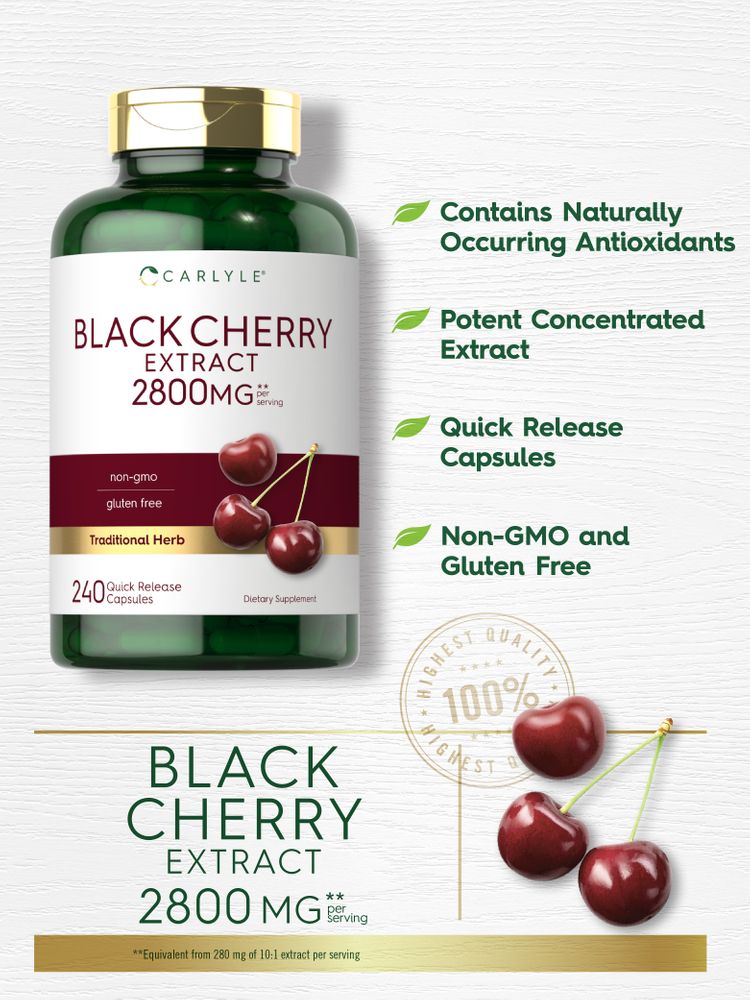 Black Cherry | 240 Capsules