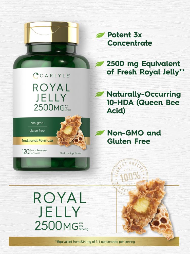 Royal Jelly | 120 Capsules