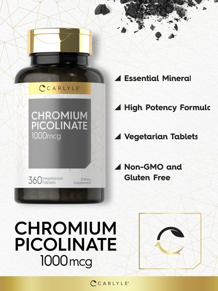 Chromium Picolinat 1000 mcg | 360 Tabletten