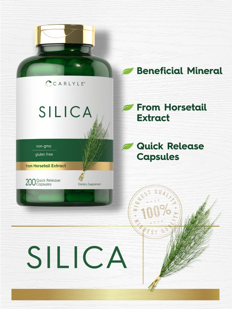 Silício 500mg | 200 Cápsulas
