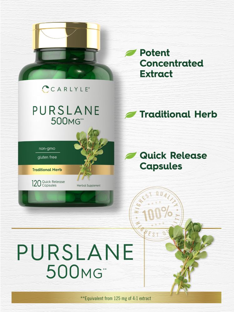Purslane | 120 Capsules