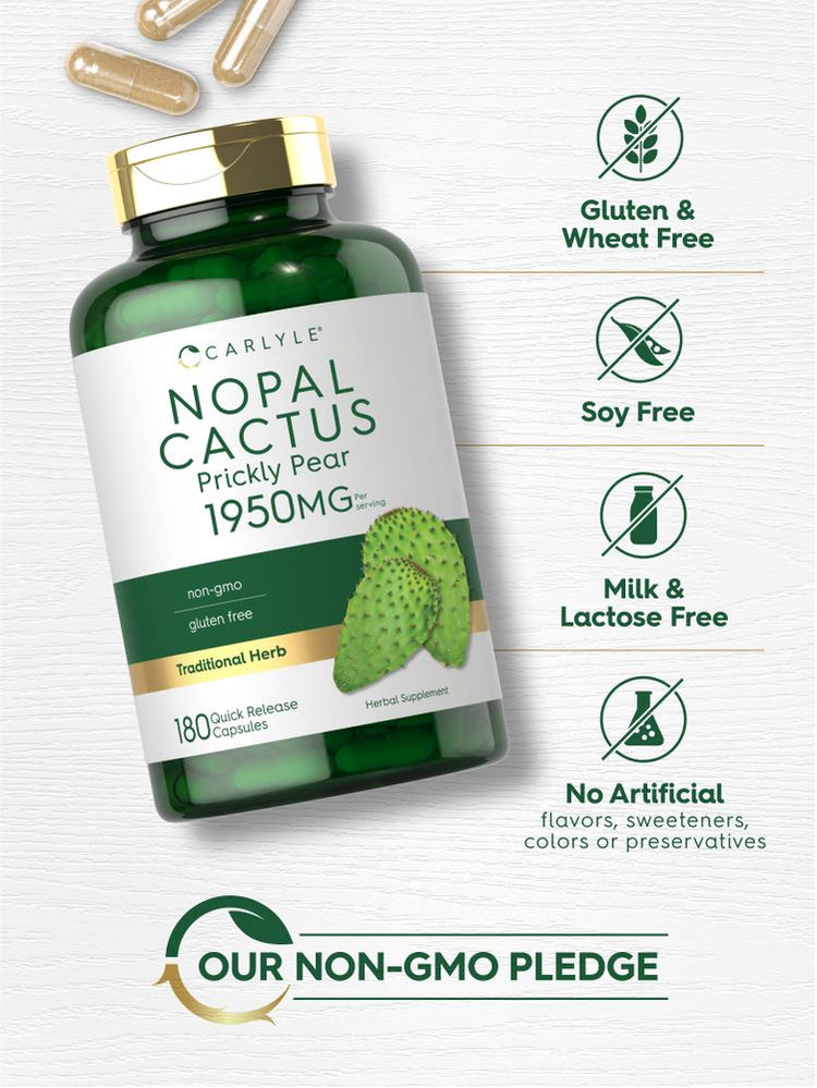 Prickly Pear 1950mg per serving | 180 Capsules