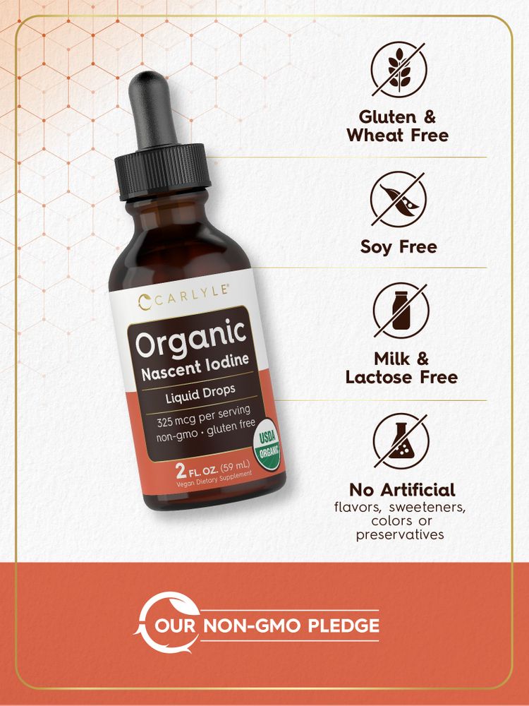 Organic Nascent Iodine | 2oz Liquid