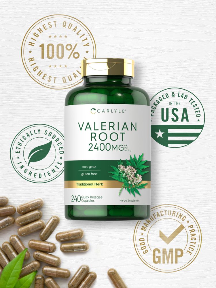 Valerian Root | 240 Capsules
