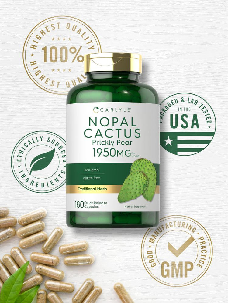 Prickly Pear 1950mg per serving | 180 Capsules