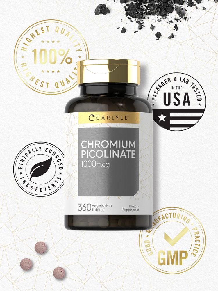 Cromo Picolinato 1000mcg | 360 Compresse