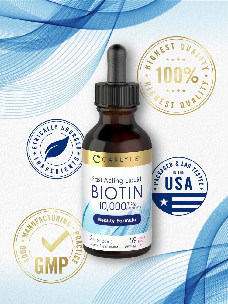 Biotin 10000mcg | 2oz Liquid