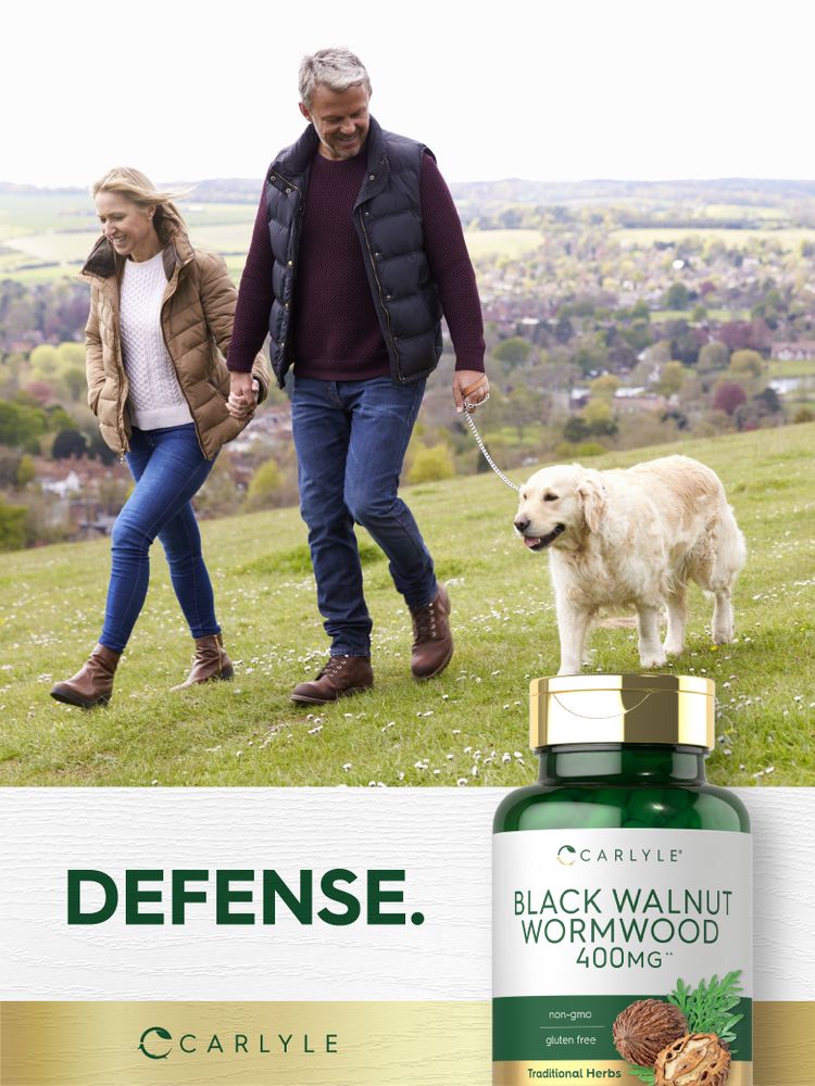 Black Walnut Wormwood | 120 Capsules