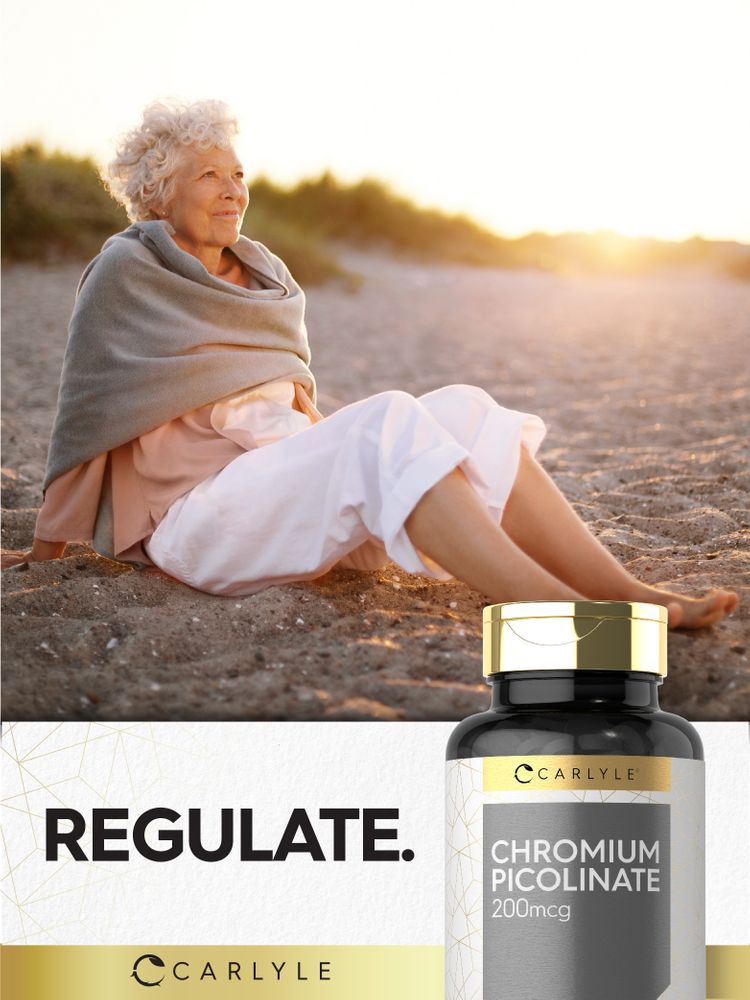 Picolinato de Cromo 200 mcg | 250 Comprimidos