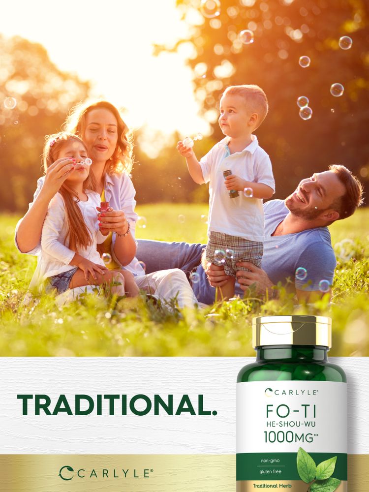 Fo-Ti Wurzel 1000mg | 180 Kapseln