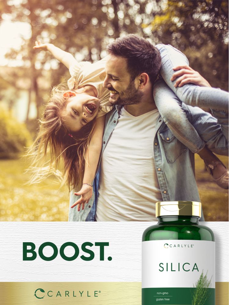 Silício 500mg | 200 Cápsulas