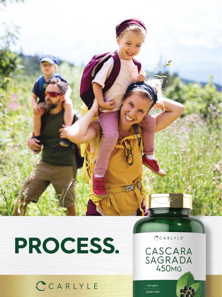 Cascara Sagrada 450mg | 250 Capsules
