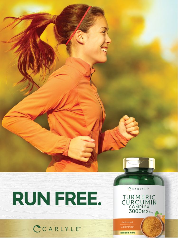 Complexo de Cúrcuma Curcumina | 180 Cápsulas