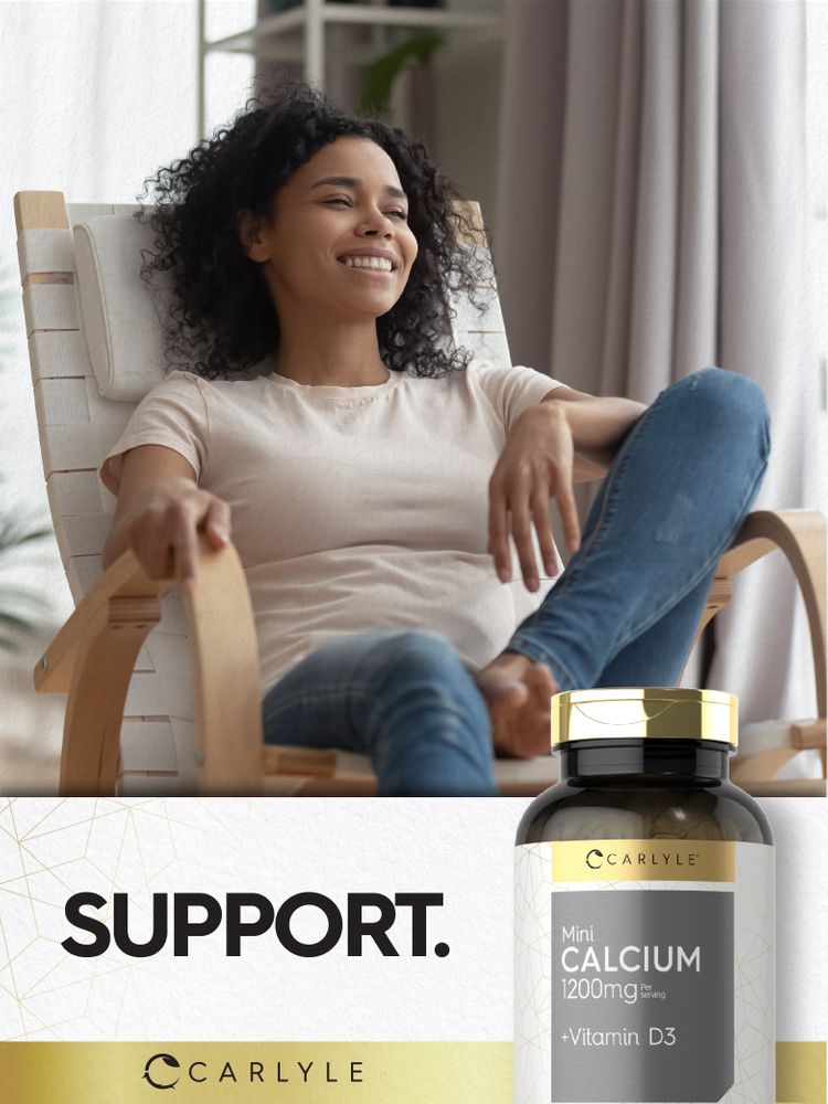 Calcium with Vitamin D-3 | 300 Softgels
