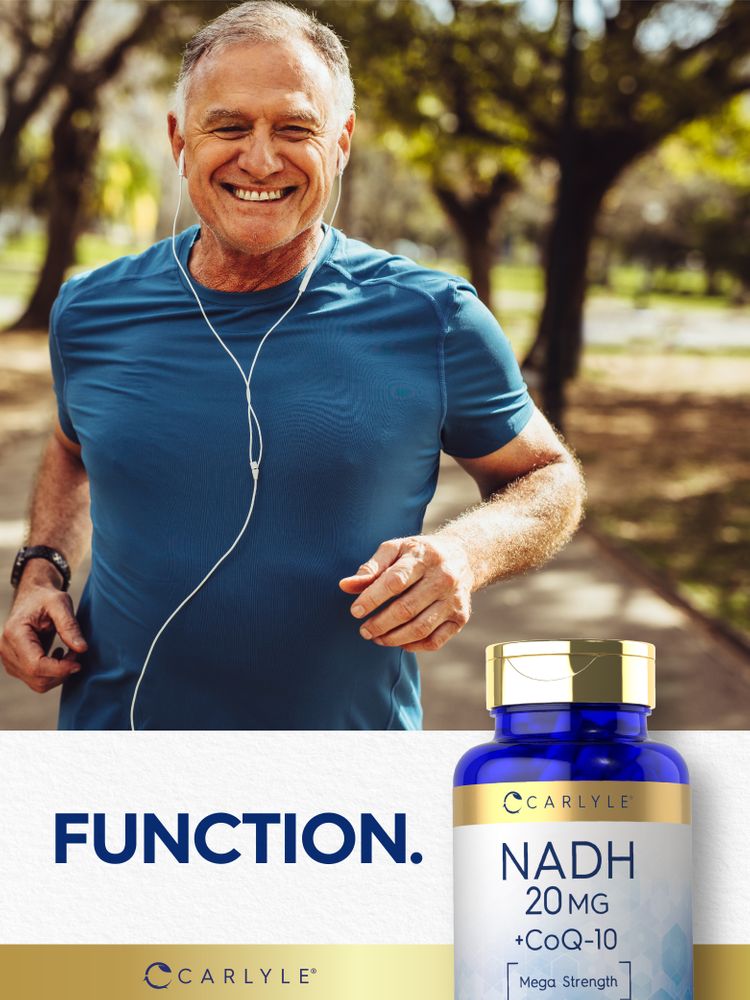 NADH CoQ10 20mg | 60 Capsules