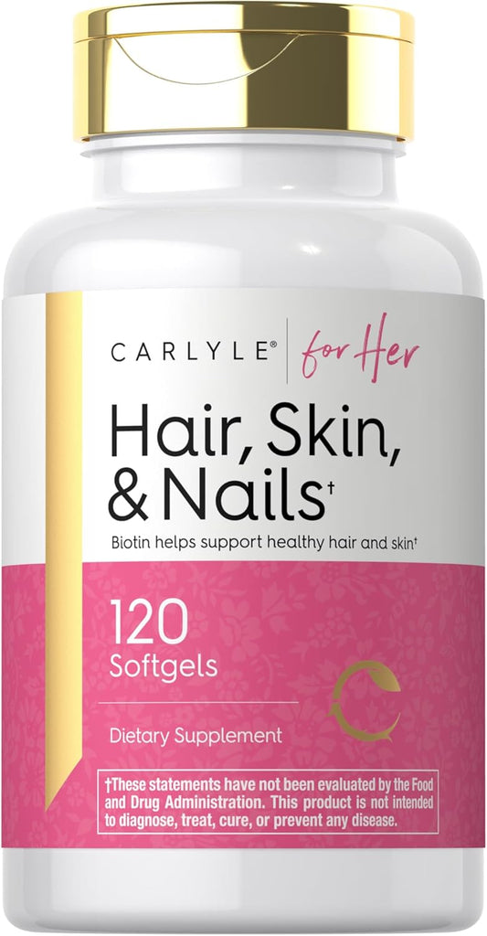 Capelli, Pelle e Unghie | 120 Softgels