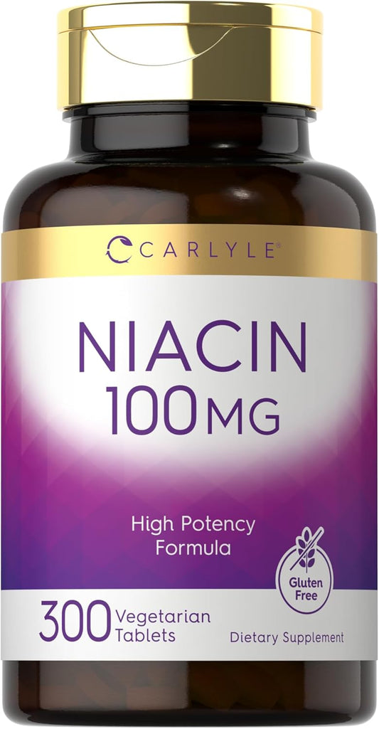 Niacina 100mg | 300 Tabletas