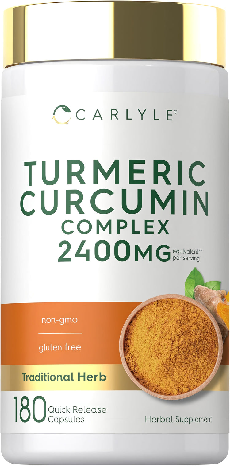 Turmeric Curcumin | 180 Capsules