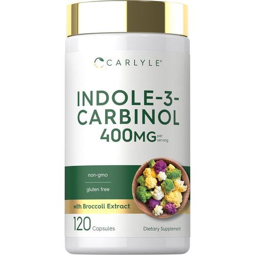 View 1 Indol-3-Carbinol 400 mg por porción | 120 Cápsulas