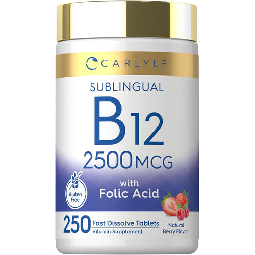 View 1 Vitamina B-12 2500mcg | 250 Tabletas