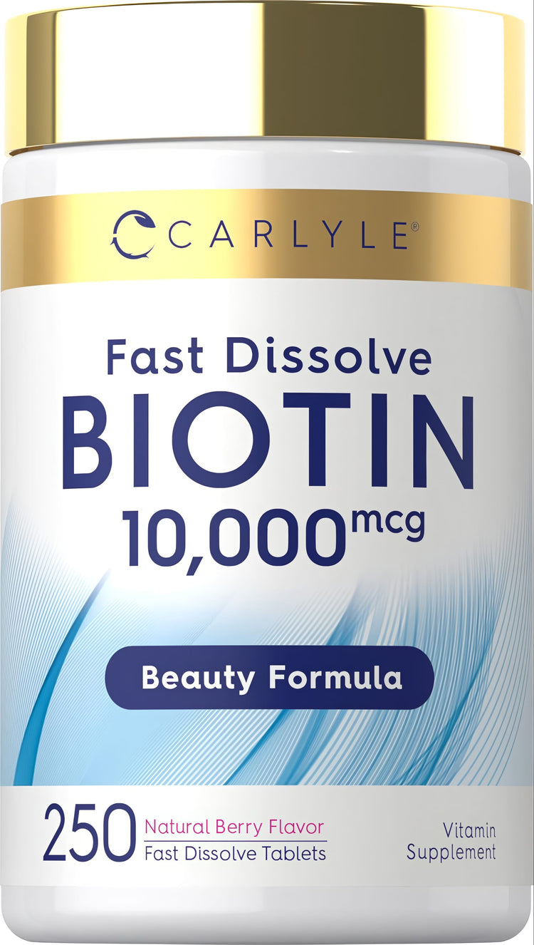 Biotina 10000mcg | 250 Comprimidos