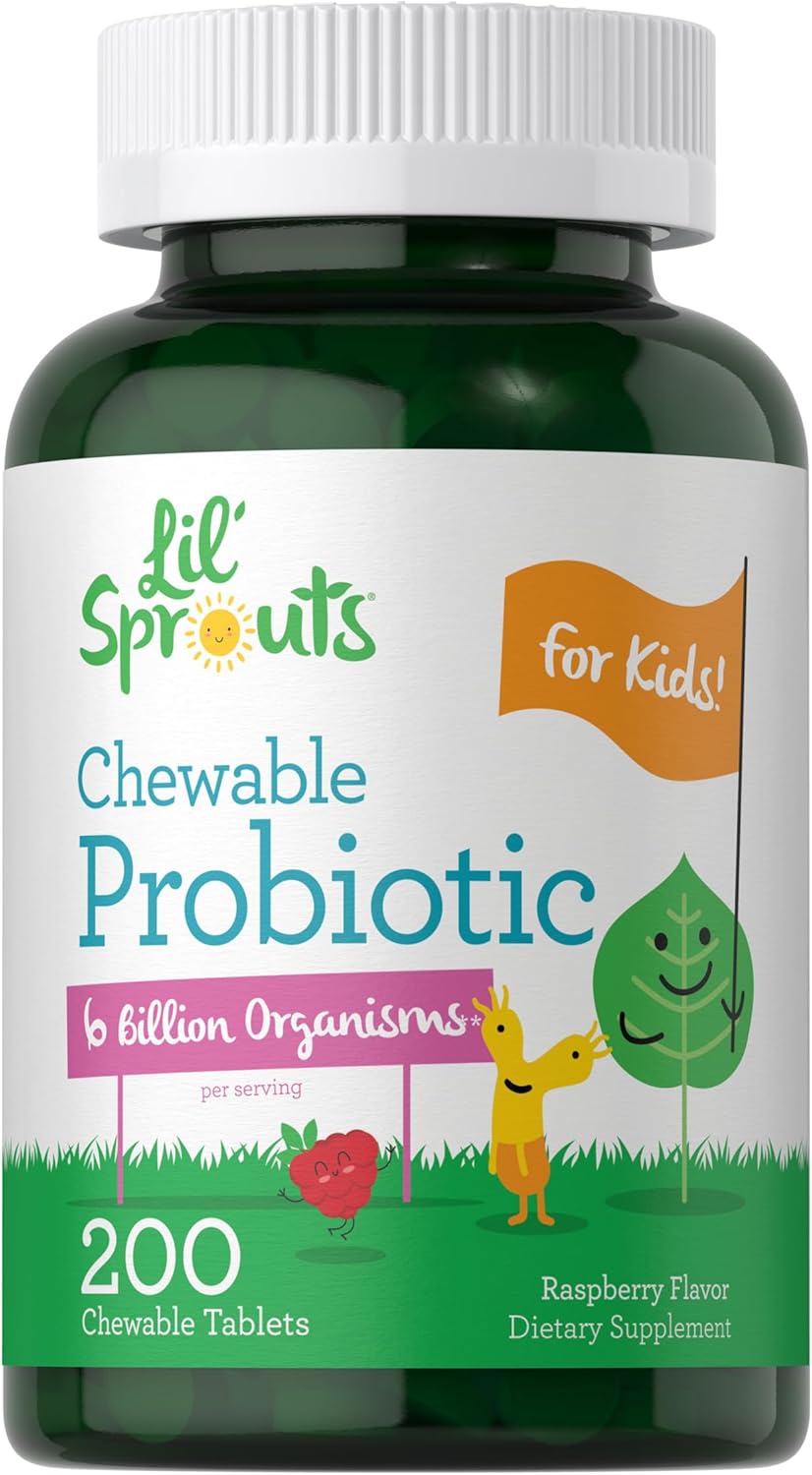 Probiotic for Kids 6 Billion CFUs per serving | 200 Tablets