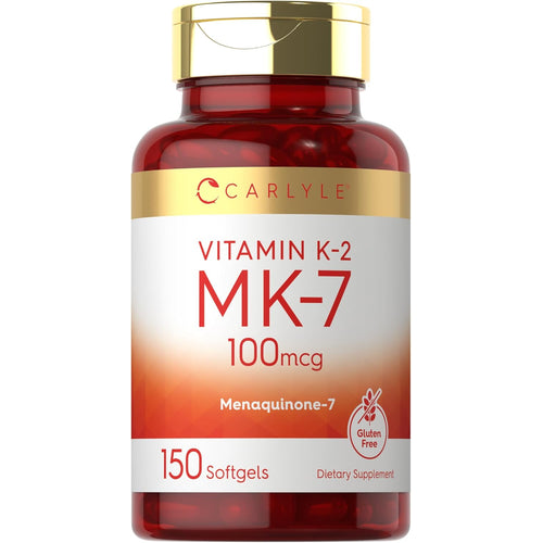 View 1 Vitamin K-2 MK-7 100mcg | 150 Softgels