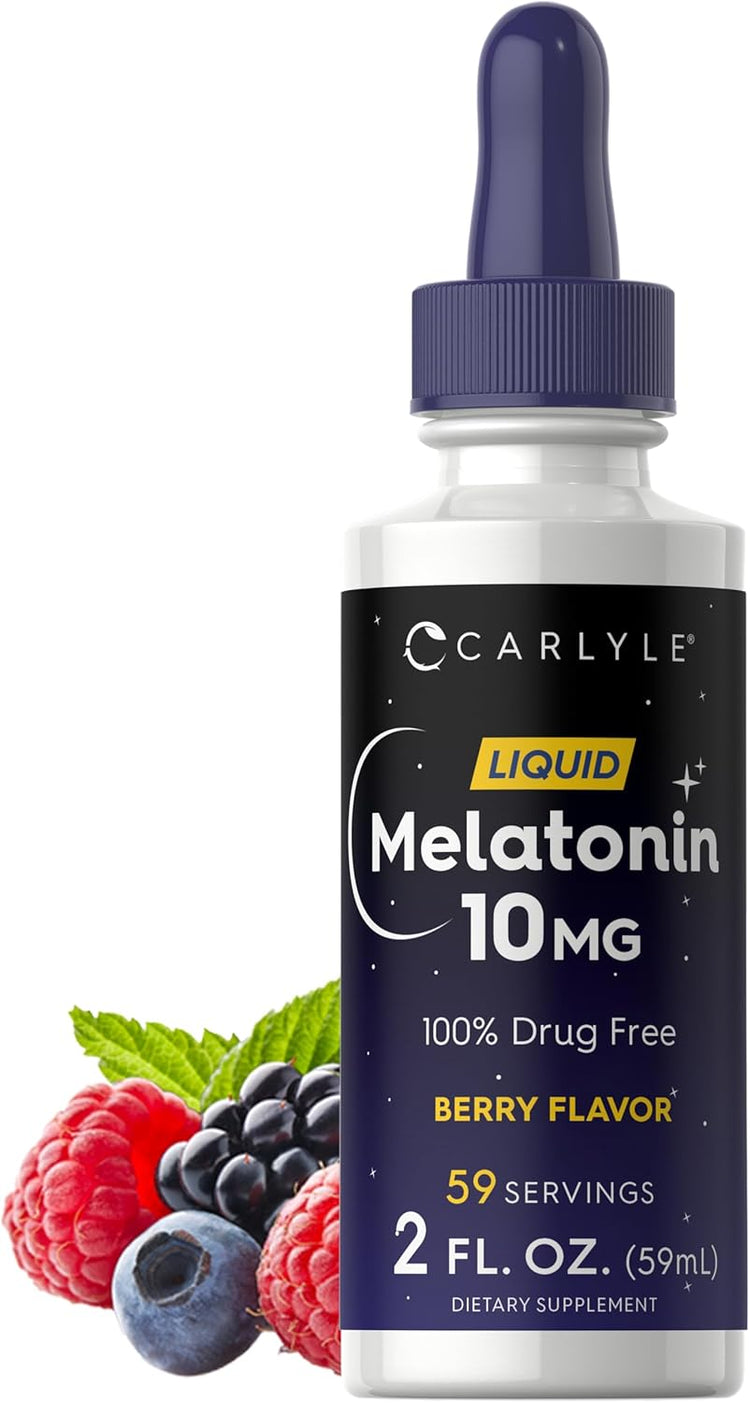 Melatonin 10mg | 2 fl oz Flüssige Tropfen