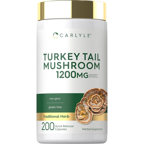 View 1 Turkey Tail Mushroom | 200 Capsules